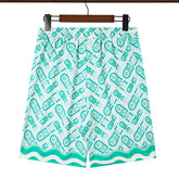 Casablanca Multi Color Printed Short #367